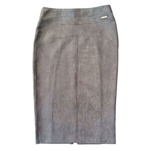 Marc New York - Andrew Marc - Faux Suede - Pencil Skirt – XS Extra Small